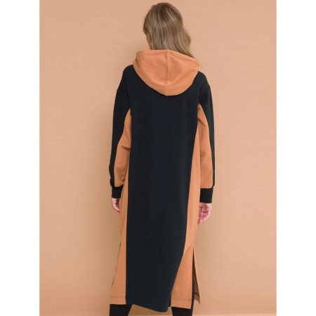 Women's dress, size 44, black color-5