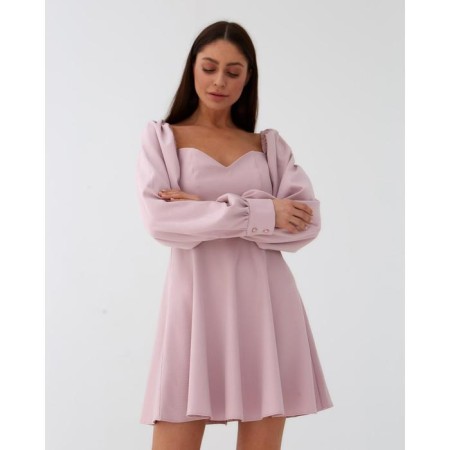 Dress summer female mist size 46, pink-2