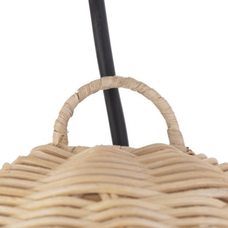 Lamp ceiling from the rattan "Danang" 1x120W, E27, 50x50x50 cm-5