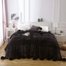 Super Ball bedspread, size 220x240 cm, stone color