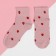 Women's socks kaftan "berries" size 36-39 (23-25 ​​cm) color mix