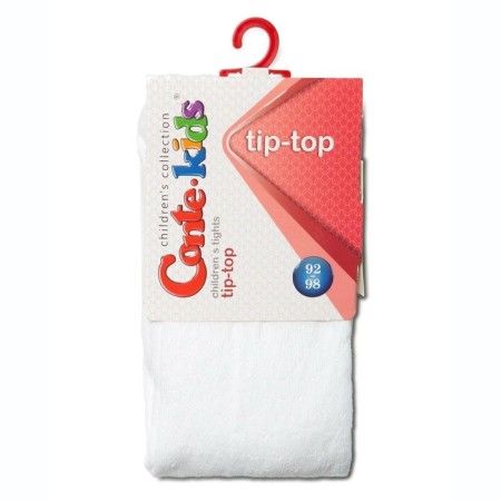Pantyhose baby cotton Conte kids tip-top, height 104-110 cm, white color-8