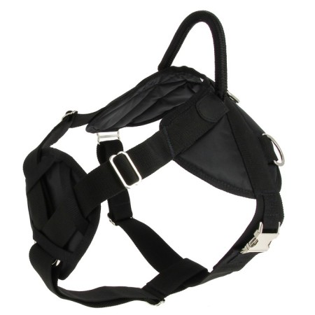 Nylon harness with breasts with metal fittings (size m) Osh 60-70cm, og 70-90cm, mix color