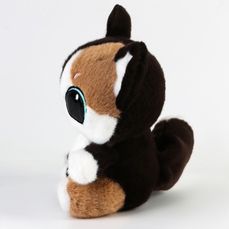 Soft toy "cat", 23 cm, brown color-2
