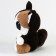 Soft toy "cat", 23 cm, brown color