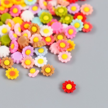 Decor for creativity Plastic "Herbers Color" set 100 pcs mix 0.6x0.6 cm-1