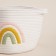 Basket for storing manual weaving rainbow, size 30x40x25 cm