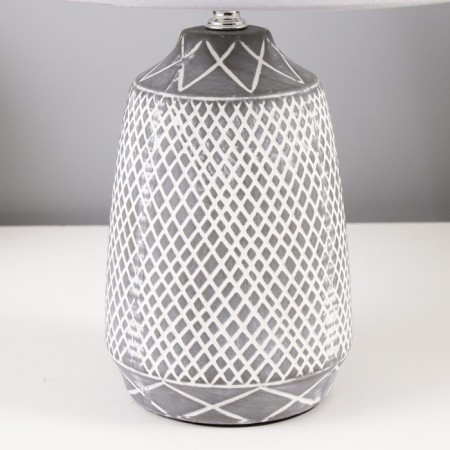 Table lamp "Medea" MIX E27 40W gray 24x24x38 cm Risalux-4