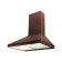 GEFEST hood in 10 K47, dome, 300 m3/h, 3 speeds, brown