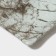 Glass Serving Magistro "Marble", 25.5 × 13.5 × 2 cm, white color