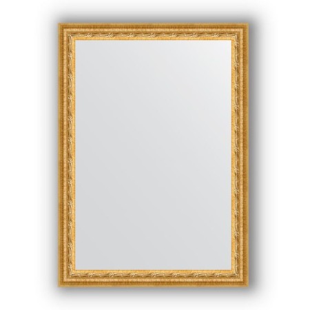 Mirror in the baguette frame - Susal gold 47 mm, 52 x 72 cm, EvoForm