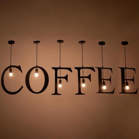 Bayerlux suspension of Bayerlux "Coffee" 5x40W E27 Black-2