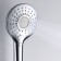 Shower Lake Wasserkraft A101, 3 modes, cleaning key, ABS plastic, chrome