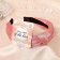 Hair rim "prestige" 3 cm, pink