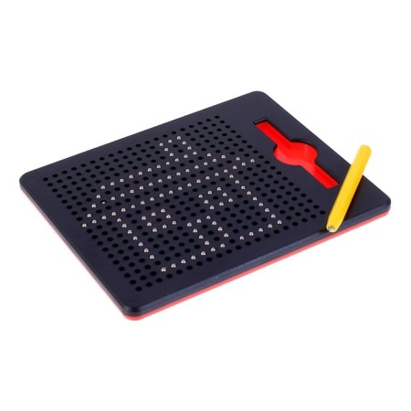 The training tablet "Magnetic drawing", 380 holes, the color is black-8