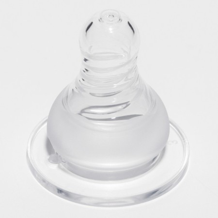 A nipple for a bottle, +6 months, fast flow, classic throat 35mm.-2