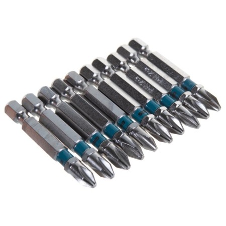 Gross bit set, steel S2, PH2 x 50 mm, 10 pcs.