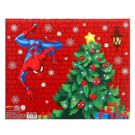 Gift box "New Year" 31x25.5x16 cm, Spider-Man-5
