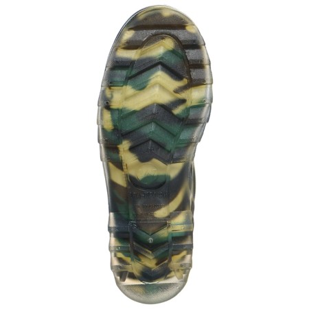 Male boots S-10RU, PVC, insulated, camouflage mix, size 39 (247)-8