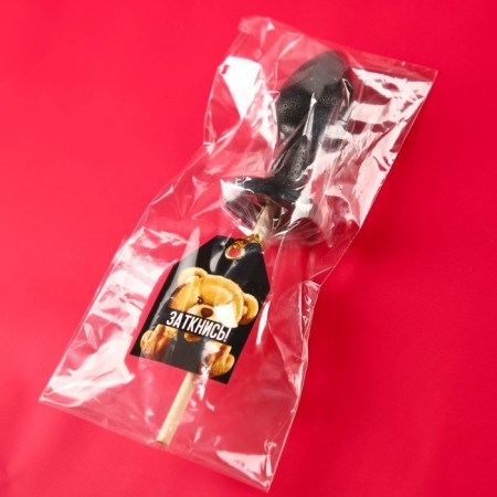 Lollice on the stick "Shut up", 35 g. (18+)-3