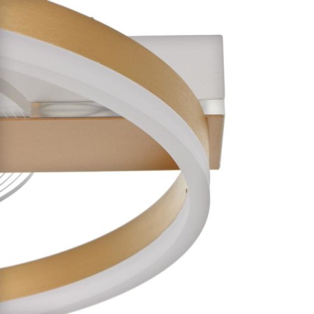 Luer with PDU 1343/2 LED 100W 3000-6000k gold 52x50x9 cm Bayerlux-7