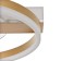 Luer with PDU 1343/2 LED 100W 3000-6000k gold 52x50x9 cm Bayerlux