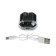 Wireless headphones Air31, TWS, vacuum, BT 5.0, 45/230 mAh, transparent, black