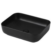 ABBER RECHTECK AC2202MB sink, overhead, 500x390x140 mm, black, matte