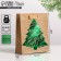 Craft vertical package "Everbow Christmas tree", S 12 x 15 x 5.5 cm, New Year