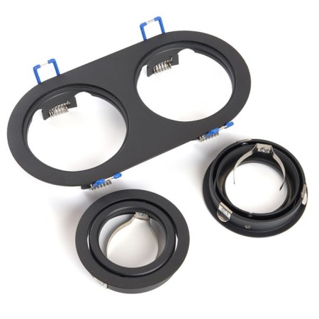 Introductive Lamp Feron DL2812, IP20, G5.3, 50 W, 175x92x25 mm, Black color black-4