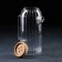 Glass jug with a cork lid "Eco", 1.6 l, 18 × 11 × 25 cm