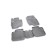 Rugs in the salon Mitsubishi Colt 3D 10/2009-2016, 4 pcs. (polyurethane)