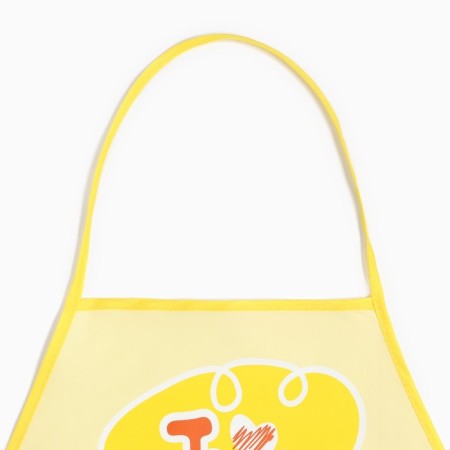 Set of children for creativity saving and I "duckling" apron 39x50 cm and sleeves-3