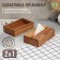 Opener-organized kitchen ADELICA, 2B1, with a department for tea and spices, 21 × 12 × 5.5 cm, oak
