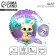 Foil ball 18 "Happy Birthday", bunny, circle, with a substrate