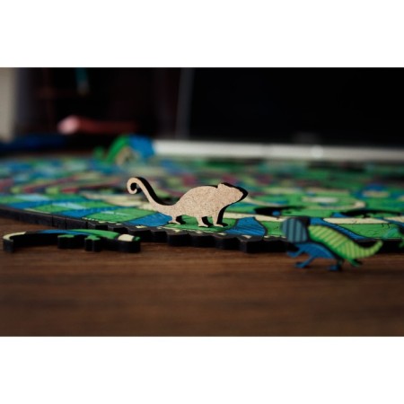 Ewa wooden puzzle, chameleon, 26 × 20 cm, puzzle-5