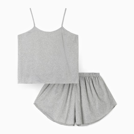 Female pajamas (top, shorts) KAFTAN Rr. 46, col. grey-5