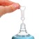 Bottle for feeding, shg Ø50mm, 180 ml, +0Mes., Blue color
