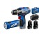 Drill-shuruvret bison 12 V+LED LED LEAR DL-121-22F, 2x2 Ah, 1350 rpm, 40 nm, in the case