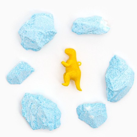 The bathtub "Dragon Egg" Blue, with a toy, 140 g-4