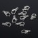 Castle Carabin 12 mm, pack 100 pcs., Color silver