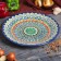 Plant of Rishtan ceramics "Patterns", 27 cm, blue
