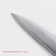 Knot Comeland Sparkle Dolyana Kitchen, blade 12.5 cm, white color