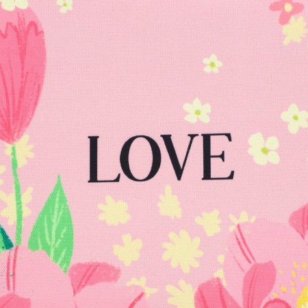Shoper LOVE, on a zipper, 37x32x10cm-3