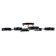 Almo chandelier 6XLED 144W 3000-6000K Black 80x58x21 cm Bayerlux