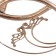 Ceiling chandelier "Courage" 2x40W E27 Color: Gold