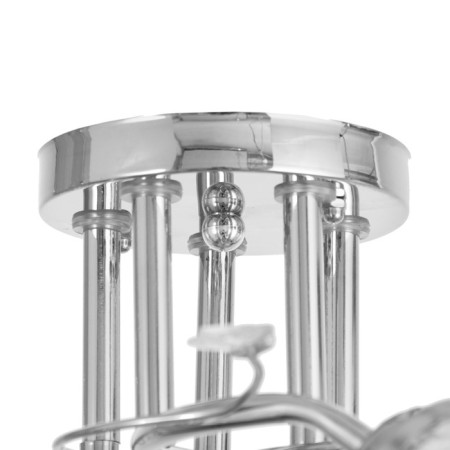 Closure ceiling deb 5x40W E27 chrome 52x52x22 cm-7