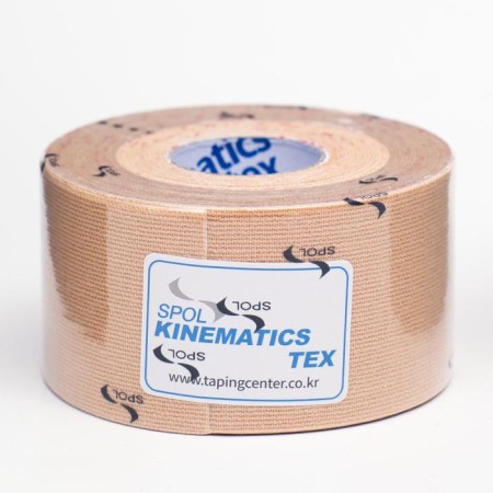 Kinesio teip spol tape Korean, 3.75 cm x 5 m, beige