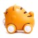 The inertial car "Tigerok", with launch, color orange