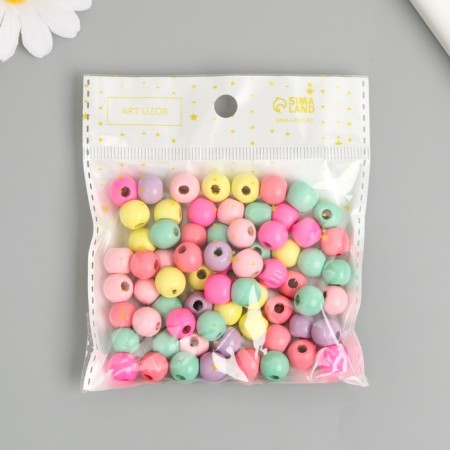 Busin set for creativity tree "Color balls" set 20 g 1x0.9 cm-6